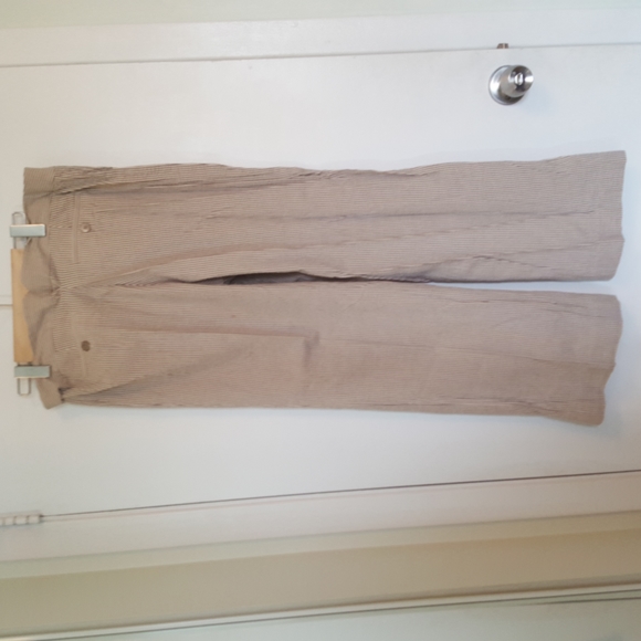 Anne Klein stretch 12 pants & jacket striped suit - Picture 2 of 6